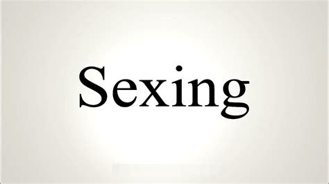 how to say sexing youtube