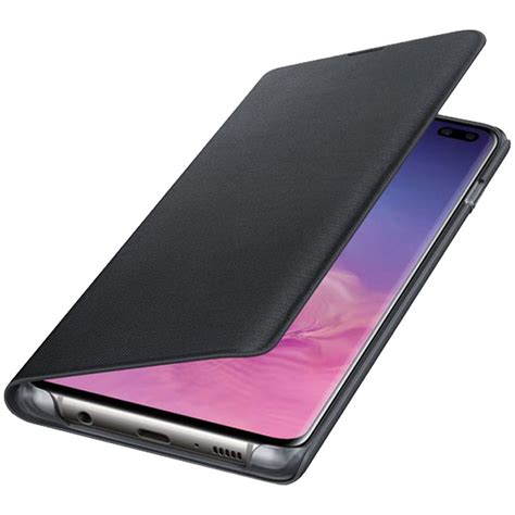 Official Samsung Galaxy S10 Plus Led View Cover Case Black