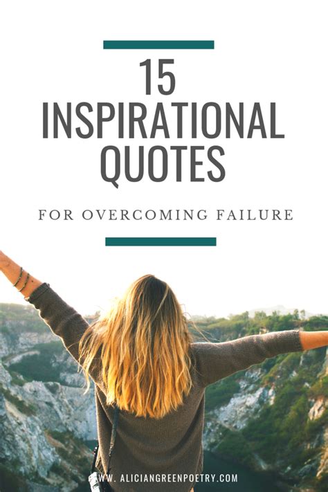 15 Inspirational Quotes For Overcoming Failure Reverie