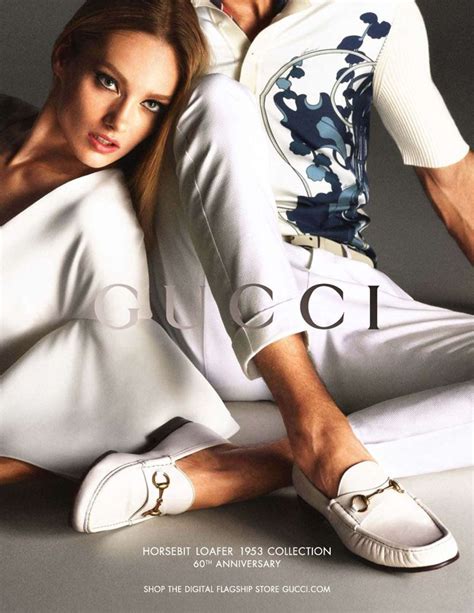 1st Look Anja Rubik And Karmen Pedaru For Gucci Spring Summer 2013 Gucci Spring Karmen Pedaru