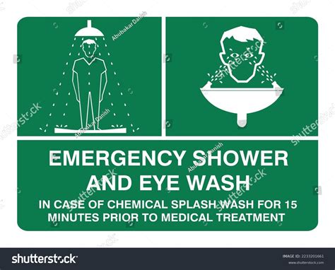 Best Emergency Shower Eye Wash Royalty Free Images Stock Photos Pictures Shutterstock
