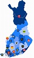 Regions of Finland - Wikipedia | Finland, Finland travel, Finnish language