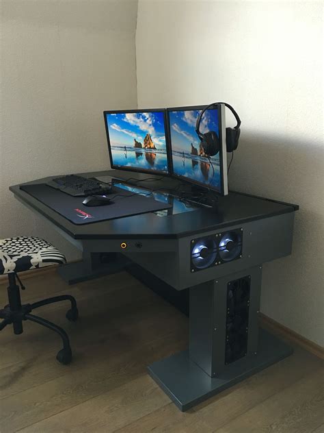 Computer table desk computer table computer gaming table cheap station home table computer diy computer table when installed in your offices or homes offer an organized look, and help to. Enterijer | Video game rooms, Gaming computer desk