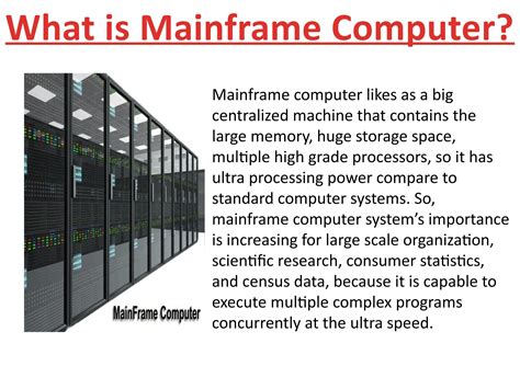 Mainframe Computer with its Example, Types, Uses, and Features!! by Er