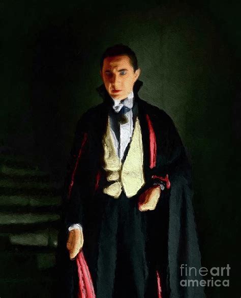 Bela Lugosi As Dracula Painting By Esoterica Art Agency