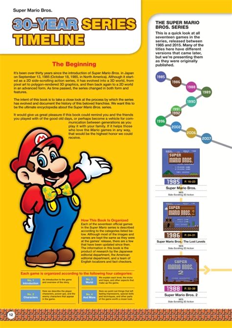 Super Mario Encyclopedia The Official Guide To The First 30 Years