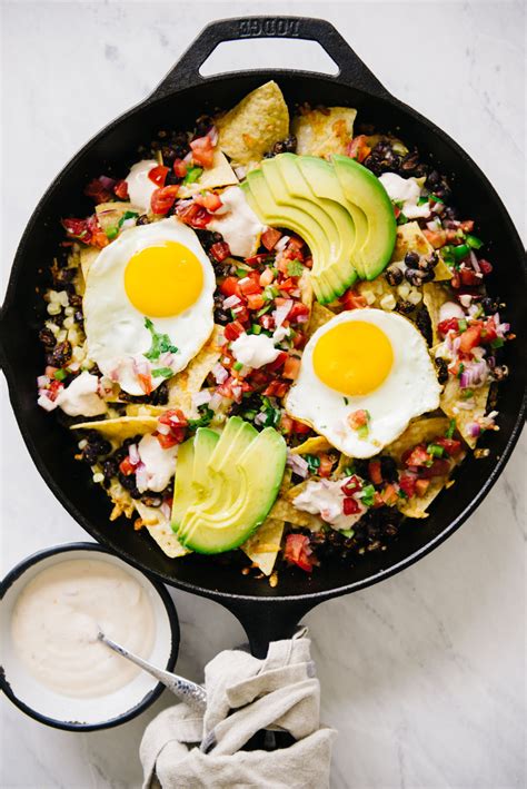 These loaded nachos are for you! Loaded Breakfast Nachos | Healthy Nibbles | Recipe in 2020 ...