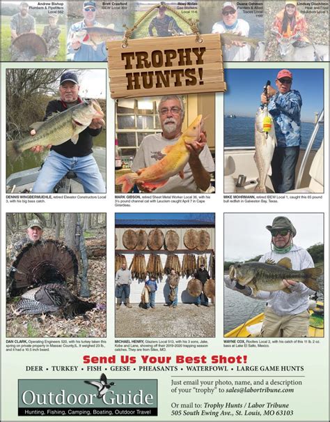 52120 Trophy Hunts Send Us Your Best Shot The Labor Tribune