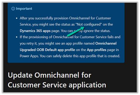 How To Provision Setup Omnichannel For Customer Service Trial