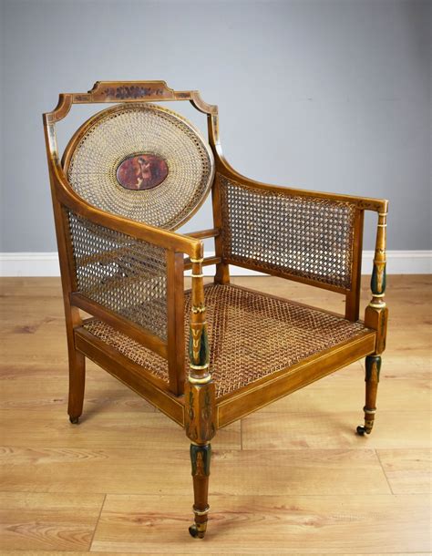 Victorian Cane Armchair By Howard And Sons Antiques Atlas