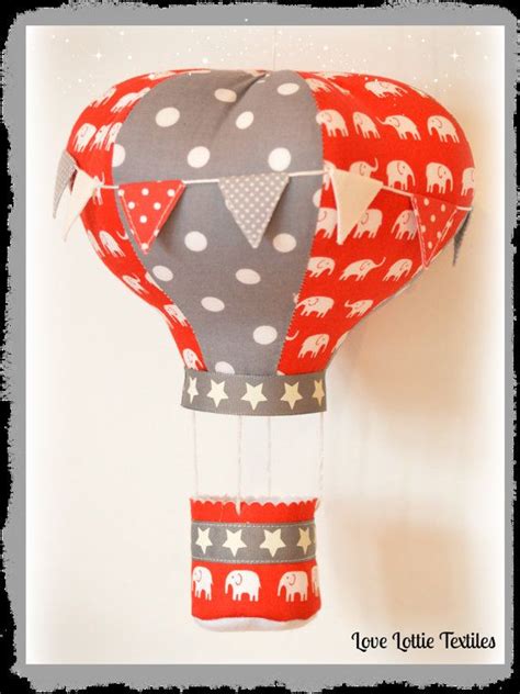 Sale Price Hot Air Balloon Hanging Decoration With Bunting Etsy Uk