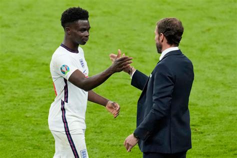 After his fine performance, he was named as the europa league player of the week. Image: Bukayo Saka starts for England in crunch Euro 2020 ...