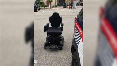 Arrest Made In Connection To Electric Wheelchair Theft Ctv News