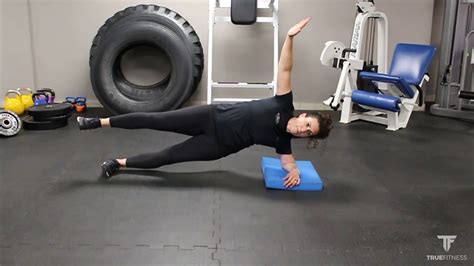 Side Plank Leg Raised Youtube