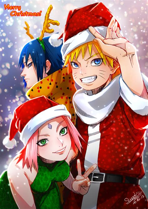 Merry Christmas Naruto Sweet98 Illustrations Art Street