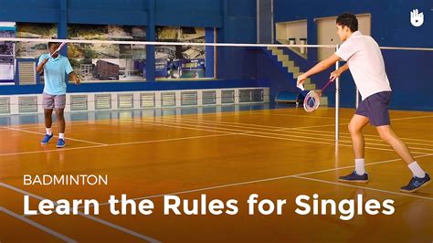 Singles Rules How To Play Badminton Sikana