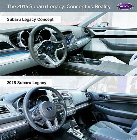 2015 Subaru Legacy Concept Vs Reality News