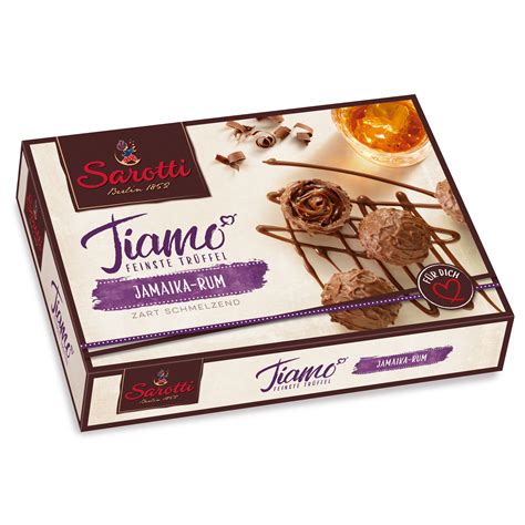 (ti amo), un soldo (ti amo), in aria (ti amo), se viene testa vuol dire che basta ma tremo davanti al tuo seno ti odio e ti amo è una farfalla che muore sbattendo le ali. Sarotti Tiamo Feinste Trüffel Jamaika-Rum 125g | Online ...