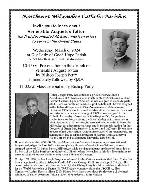 Learn About Venerable Augustus Tolton The First Documented African American Priest To Serve In
