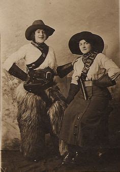 Real Wild West Cowgirls Vintage Lesbian Traje Cowgirl