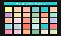 Pastel Color Swatches Vector Art, Icons, and Graphics for Free Download