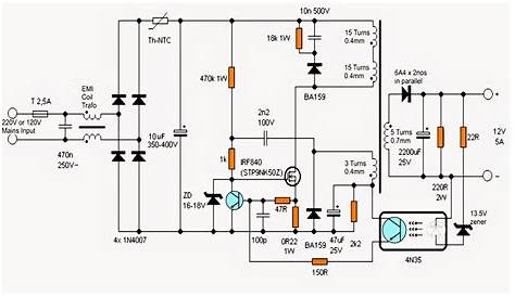 Secret Diagram: Topic Smps circuit diagram battery charger