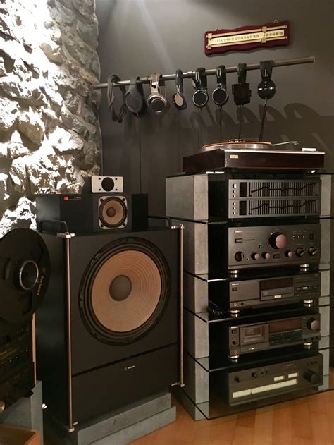 My Vintage Hifi Room Technics Stax Audio Room Audio Rack