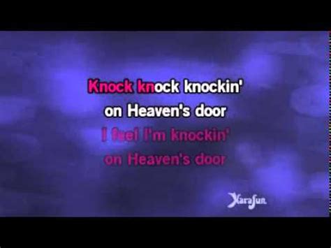 Leningrad cowboys — knockin' on heaven's door 06:22. Karaoke Knockin' On Heaven's Door norbert russ - YouTube