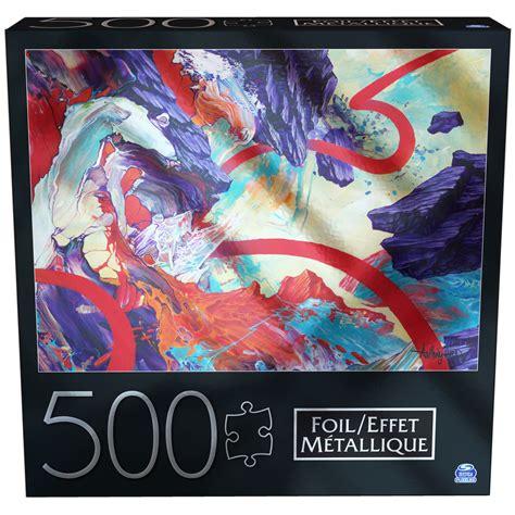 500 Piece Adult Jigsaw Puzzle With Foil Accents For Adults And Kids