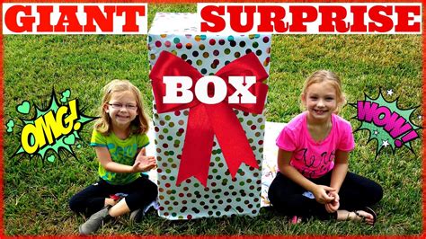 giant surprise box surprise toys youtube