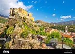Corte, die Zitadelle in der Altstadt, Korsika, Frankreich ...