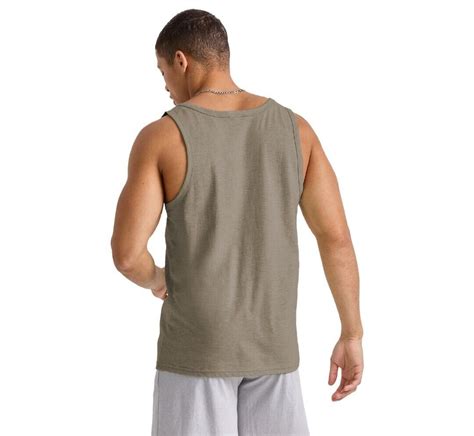 Hanes Men Tank Top Sleeveless Shirt Cotton Originals Oregano