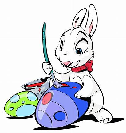 Easter Bunny Clipart Eggs Egg Transparent Painting