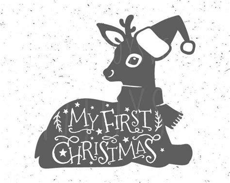 My first Christmas SVG Baby Christmas Svg Baby First Christmas | Etsy