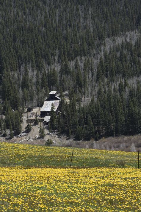 One Of Many Abandoned Mines Outside Silverton The Seat Of San Juan
