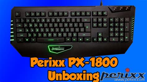 Perixx Px 1800 Unboxing Youtube