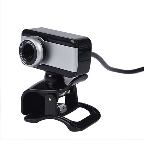 Usb Webcam Web Cam Camera With Mic Cd For Desktop Pc Laptop Black In