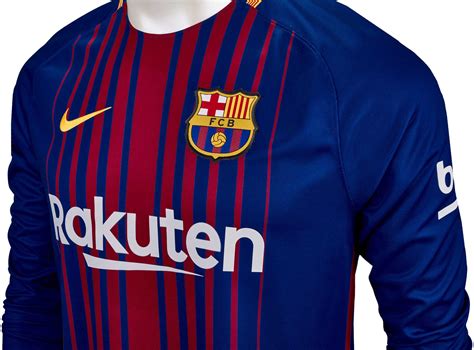 201718 Nike Barcelona Home Ls Jersey
