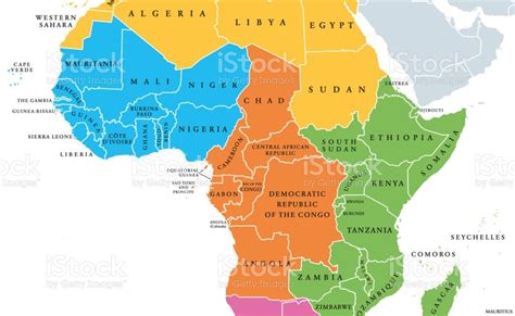 Labeling Map Of Africa Map Of Africa The Labeled Country Is Ethiopia