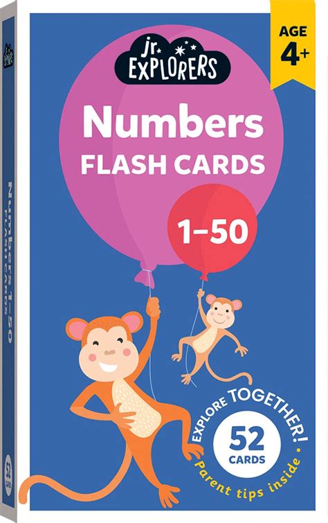 Number Flashcards 1 50 Toys Games 1 50 Number Flash Cards Educational