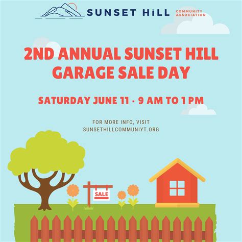 2nd Annual Sunset Hill Neighborhood Garage Sale Day – My Ballard