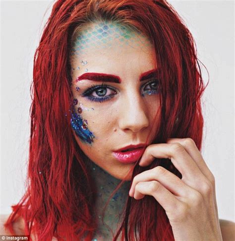 Instagrams Mermaid Make Up Is The Latest Craze Beauty Bloggers Adorn