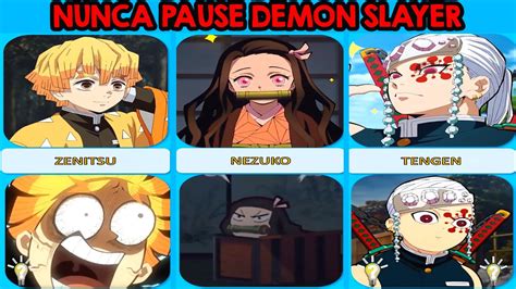 Nunca Pause Demon Slayer Momentos EngraÇados Dos Personagens Do Anime