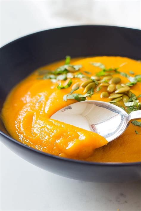 Butternut Squash And Carrot Soup Recipe Leelalicious