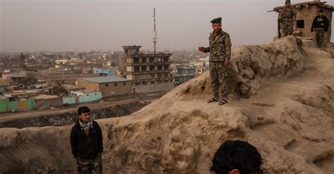 As Us Nears A Pullout Deal Afghan Army Is On The Defensive The New York Times