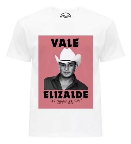 Playera Gallo De Oro Valentín Elizalde Aesthetic T Shirt Envío Gratis