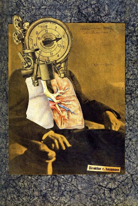 Raoul Hausmann Art Manifesto Dada Collage Photomontage