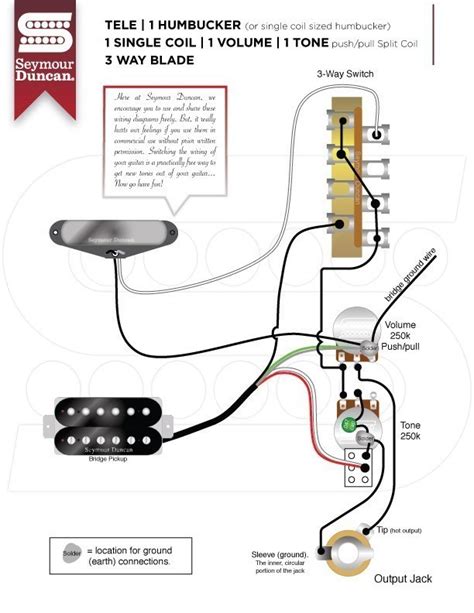 Telecaster Wiring Diagram 3 Way Switch Humbucker Telecaster Tele Coil