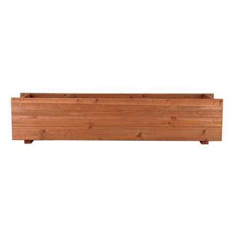 Either our framed cottage cedar window box or our raised panel cedar wood window box comes in custom lengths. Pennington 36 in. x 7 in. Wood Window Box-100045126 - The ...