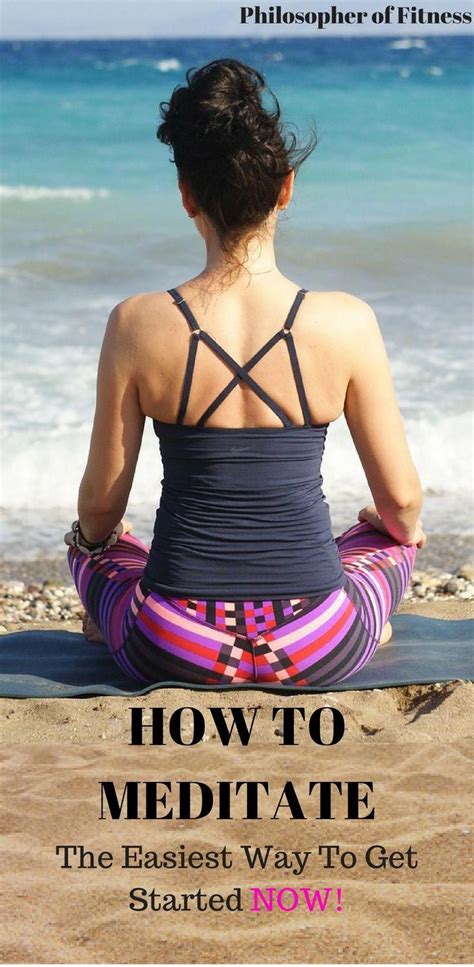 How to meditate with anxiety. Learn how to meditate! Here is the easiest way to get ...